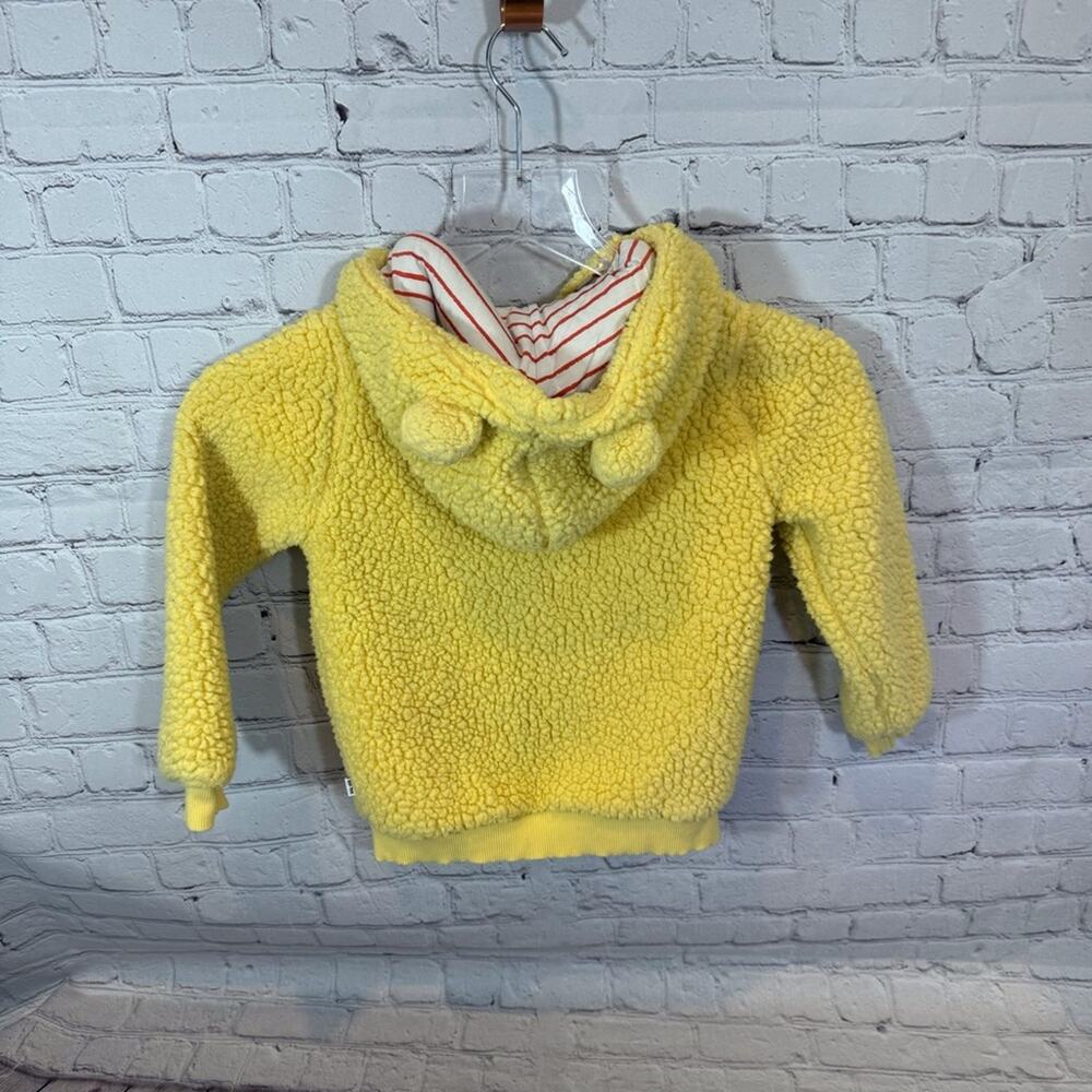 Little Sleepies Winnie the Pooh Fleece Sherpa Style Jacket - Picture 3 of 3